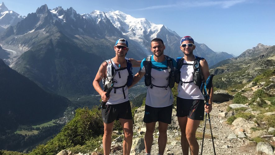 Quatre Aveyronnais  à l’assaut du Mont-Blanc