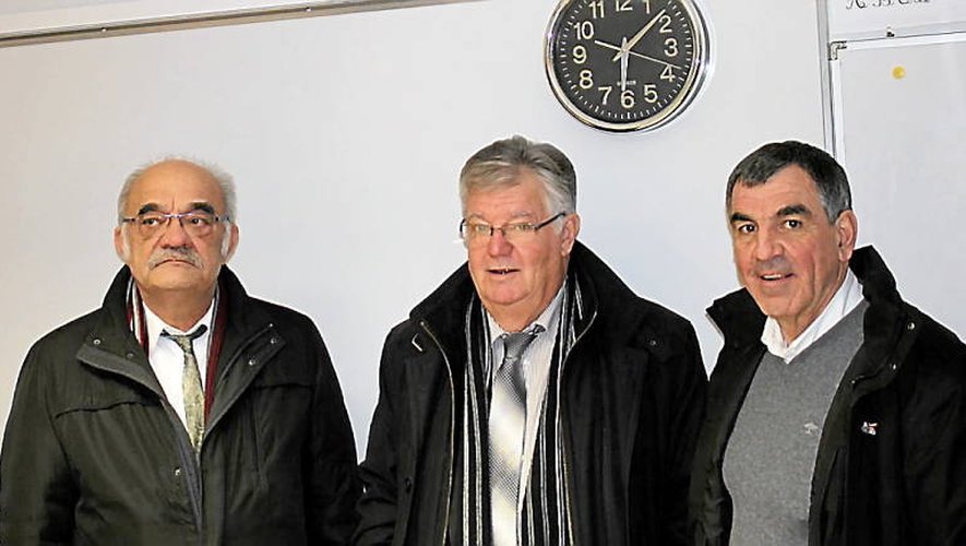 Jean-Pierre Benazet, Marc Gosselin et Marc Pailly.