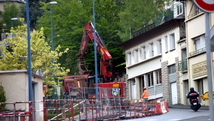 La fin du chantier est envisagé le 27 juin. 