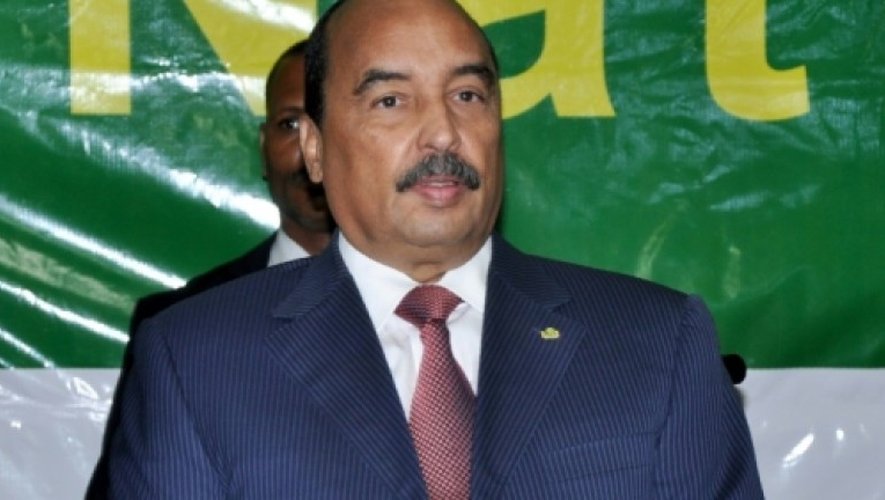Le président mauritanien Mohamed Ould Abdelaziz, le 20 octobre 2016 à Nouakchott.