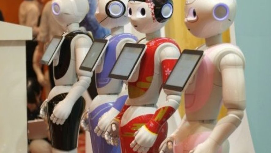 Le robot humanoïde «Pepper» développé par le japonais Softbank 