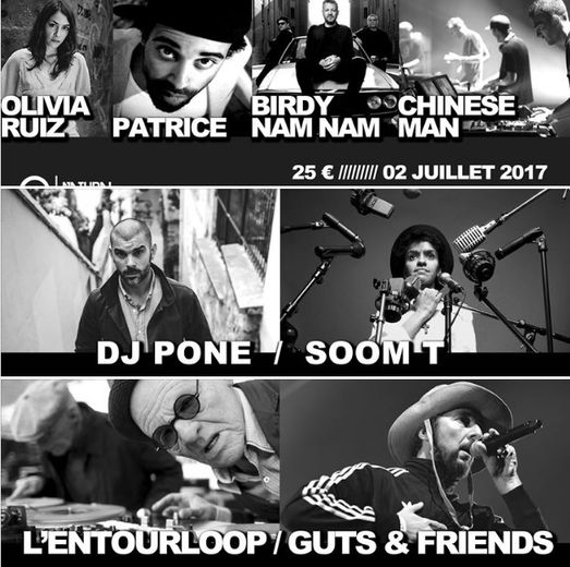 Olivia Ruiz, Patrice, Chinese Man et Birdy Nam Nam au programme des NG 2017