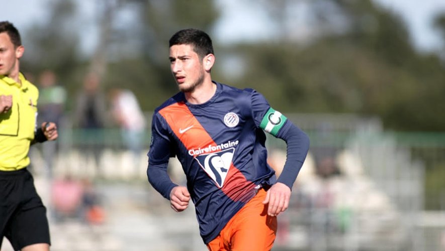 Adouyev est aussi l’un des cadres des U19 héraultais qualifiés pour les demi-finales de la Gambardella. (reproduction Centre Presse Aveyron)