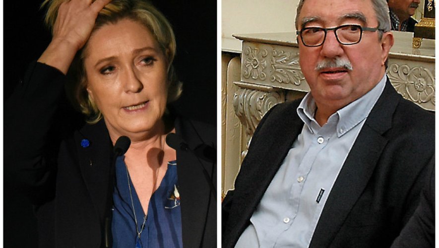La venue de Marine Le Pen à Rignac ne séduit pas du tout le maire de la commune, Jean-Marc Calvet...