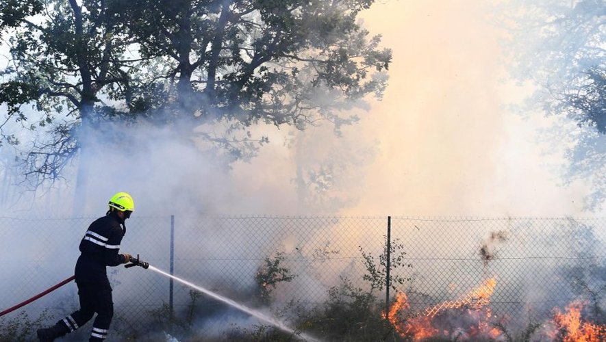 Incendies dans le Vaucluse : 19 sapeurs-pompiers aveyronnais en renfort