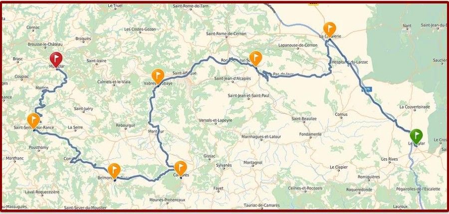 La Route du Sel explorera le Sud-Aveyron, découvrez le parcours
