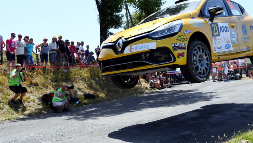 Ricardo Canzian et Matteo Nobili (Renault Clio RS) participaient à leur premier rallye en France.