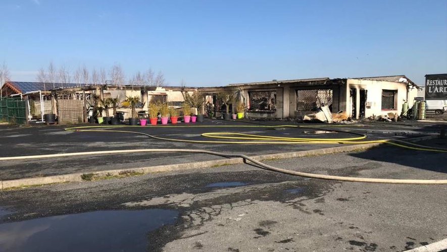 Réquista : le restaurant L’Ardoise totalement détruit par un incendie