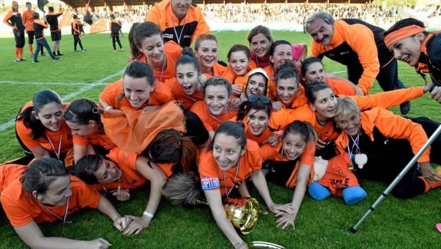 Les filles de Druelle, heureuses détentrices de la Coupe de l’Aveyron... pour le moment. (Vous aurez au moins une question juste !)