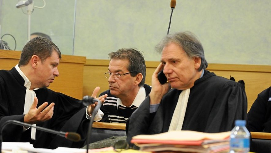 Marc Féral lors de son procès aux assises à Rodez, en 2014.