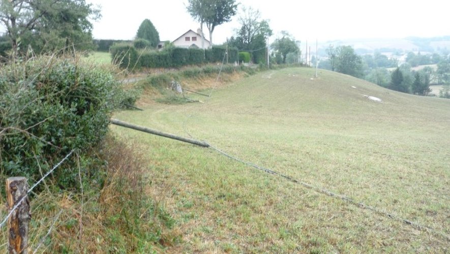 Inondations, incendie, chutes d’arbres : les orages ont laissé des traces en Aveyron