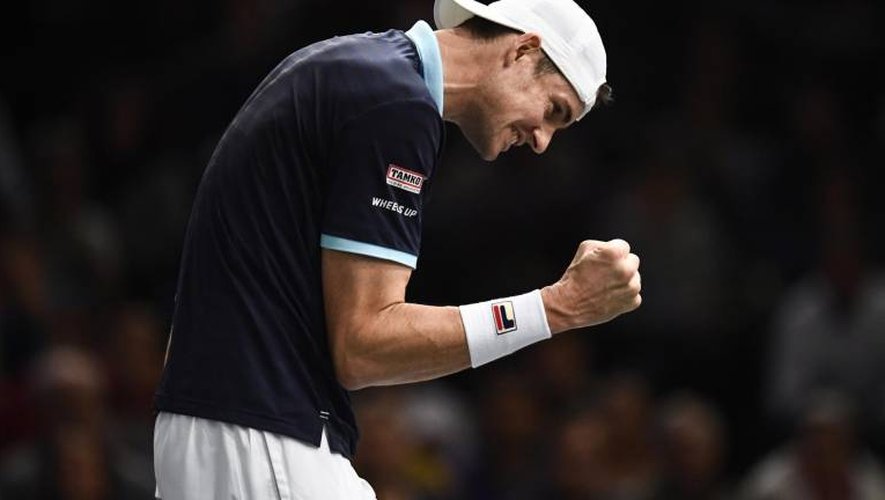 Le tennisman américain a croisé la route des joueurs ruthénois à Paris, ce week-end.