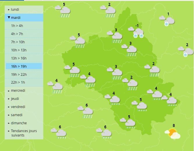 L’hiver passe à l’offensive en Aveyron : jusqu’à 30 cm de neige sur l’Aubrac