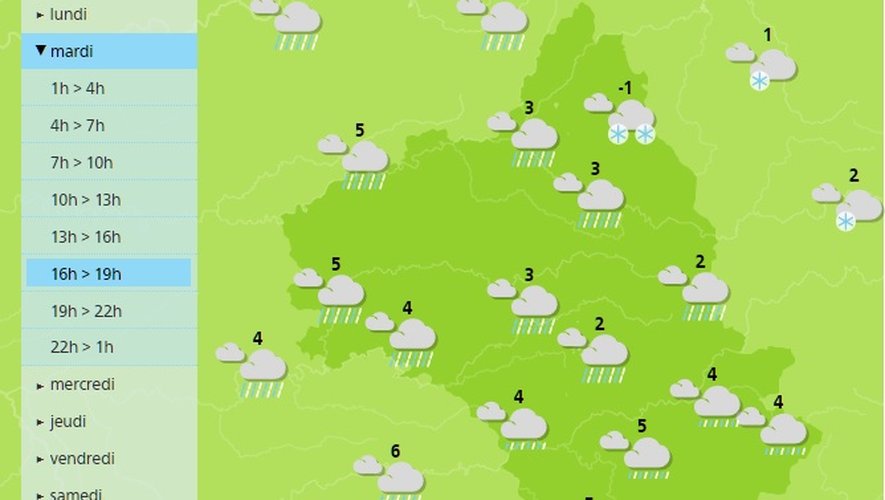 L’hiver passe à l’offensive en Aveyron : jusqu’à 30 cm de neige sur l’Aubrac 