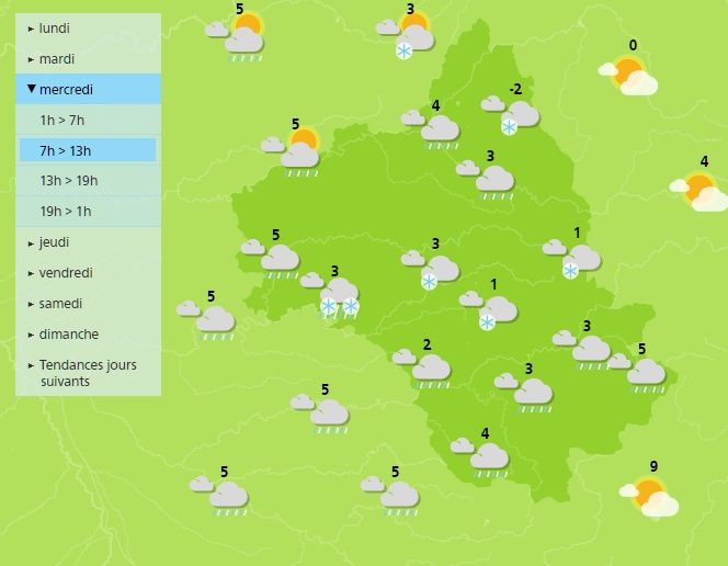 L’hiver passe à l’offensive en Aveyron : jusqu’à 30 cm de neige sur l’Aubrac