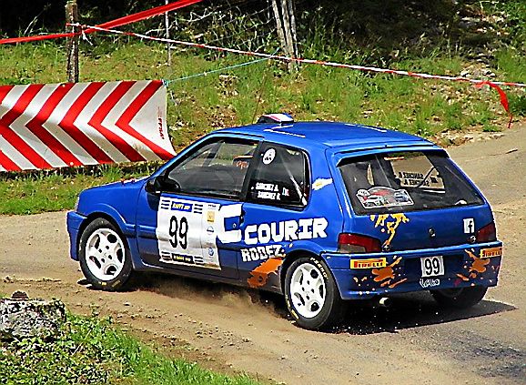 Rallye du Rouergue : les équipages aveyronnais en photos