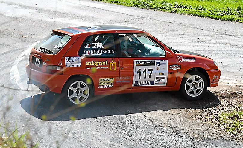 Rallye du Rouergue : les équipages aveyronnais en photos