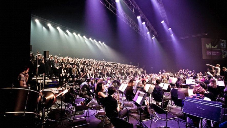 Trois cents lycéens mercredi soir à Rodez pour un concert entre rock et opéra