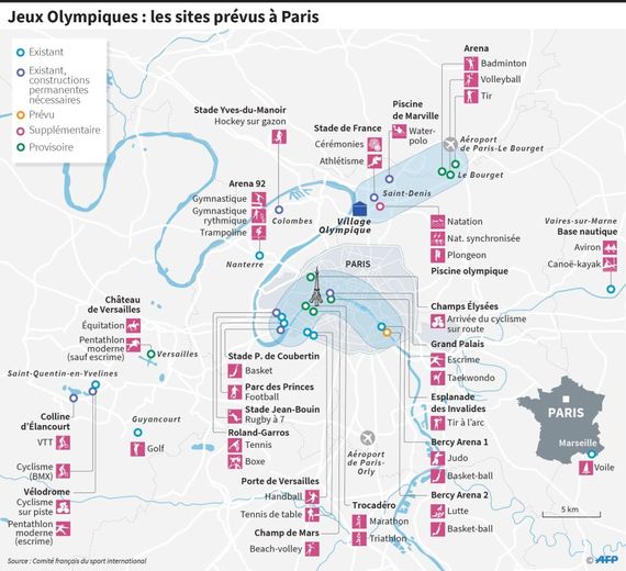 Paris a désormais 7 ans pour préparer ses Jeux olympiques