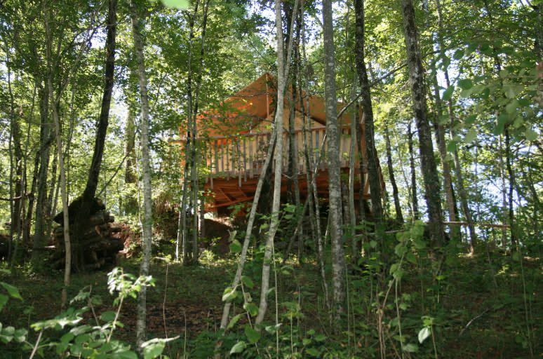 Le camping se la joue « glam » à Villecomtal