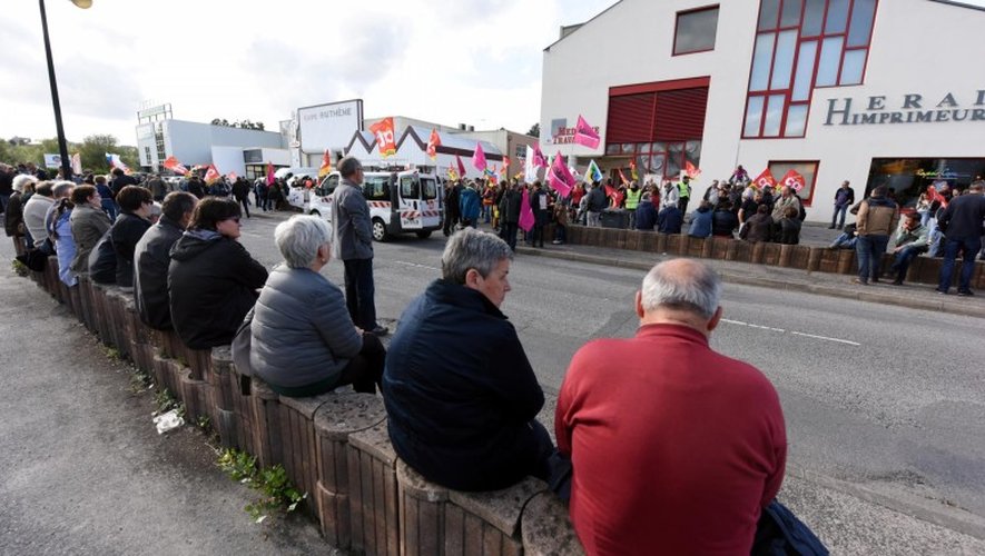 Manifestation contre la loi travail : plus de 400 personnes à Rodez