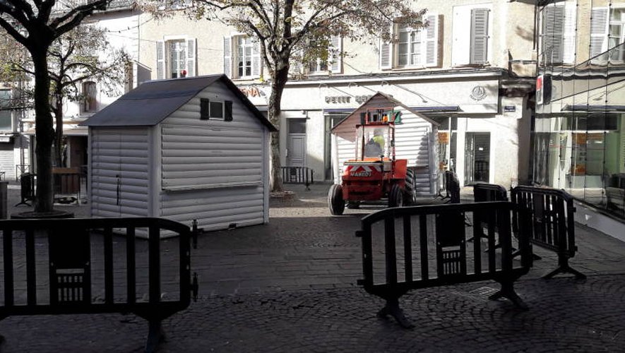 Rodez : Le village de Noël déménage