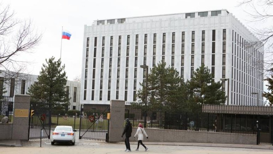 L'ambassade de Russie à Washington, le 31 décembre 2016