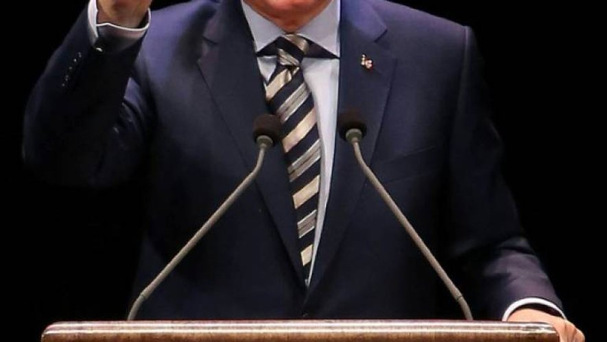 Le président turc Recep Tayyip Erdogan, le 27 octobre 2016 à Ankara.