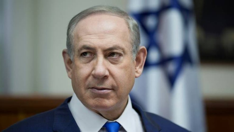 Le Premier ministre israélien Benjamin Netanyahu à Jérusalem, le 8 janvier 2017