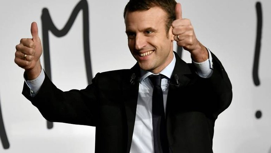 Emmanuel Macron le 13 décembre 2016 à Talence