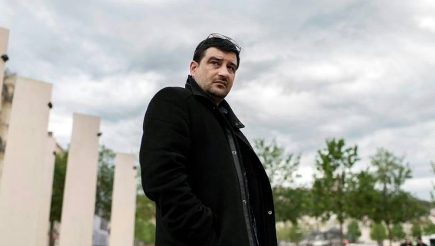 Ex-jihadiste proche du GIA dans les années 1990, David Vallat pose à Lyon, le 15 avril 2016.
