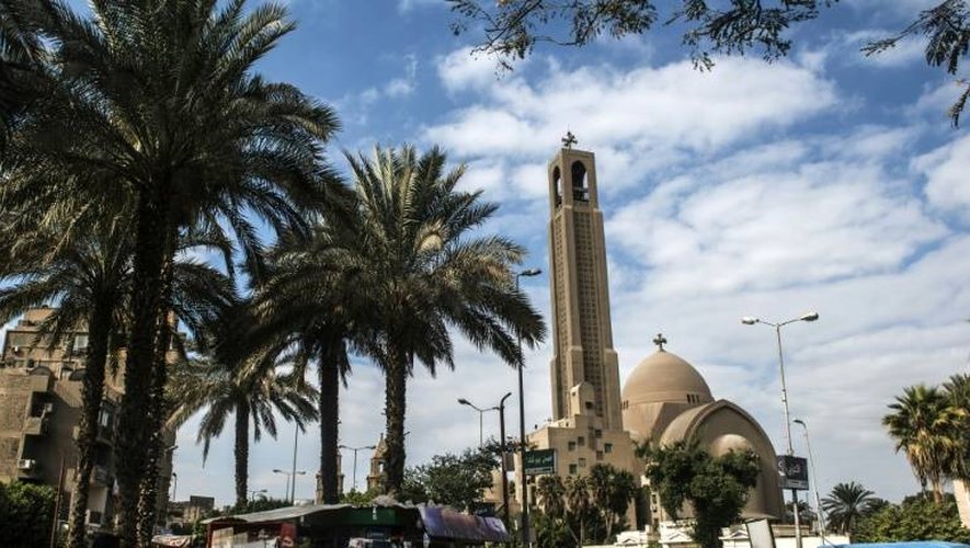 La cathédrale copte Saint-Marc, le 15 décembre 2016 au Caire