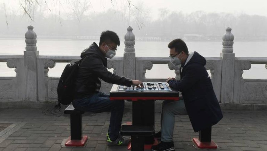 Au matin du 1er janvier 2017 à Pékin