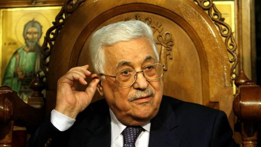 Le président palestinien Mahmoud Abbas, à Bethléem le 7 janvier 2017