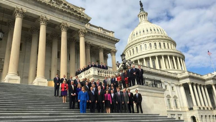Les nouveaux membres du congrès, le 15 novembre 2016 à Washington