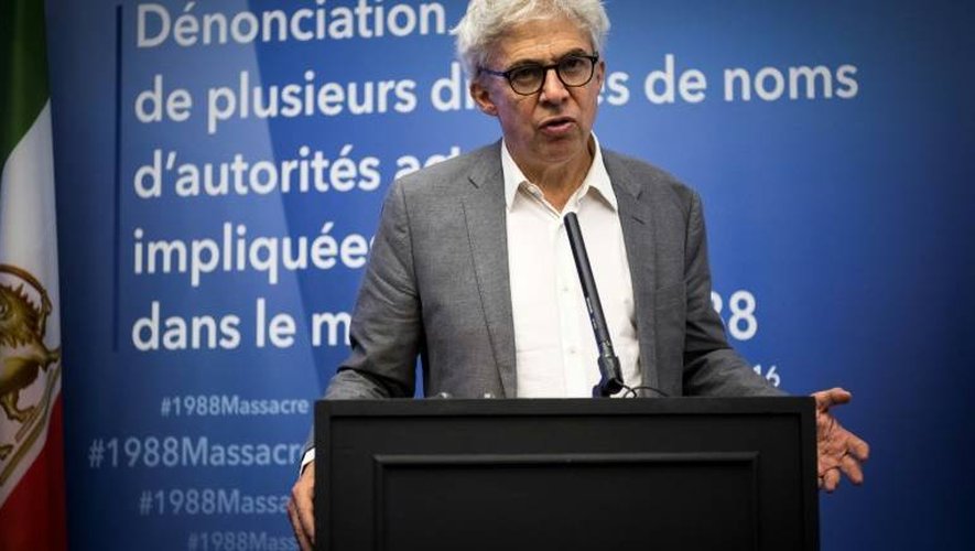 L'avocat de l'association Transparency International William Bourdon à Paris le 6 septembre 2016
