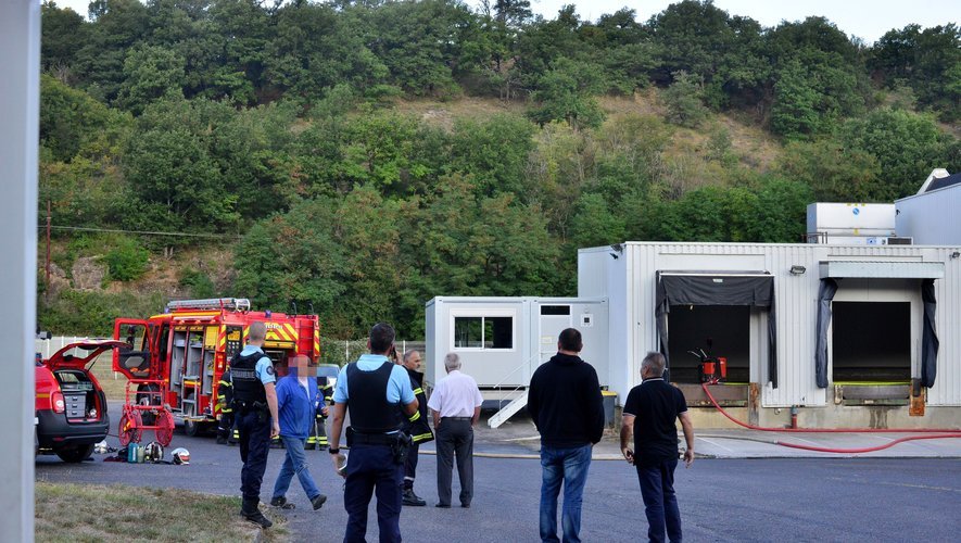 L'entreprise Arcadie touchée par un incendie dans le Sud-Aveyron