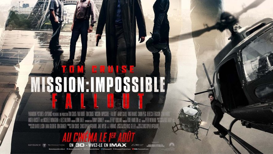 "Mission : Impossible - Fallout" a attiré plus de 2,6 millions de Français dans les salles obscures