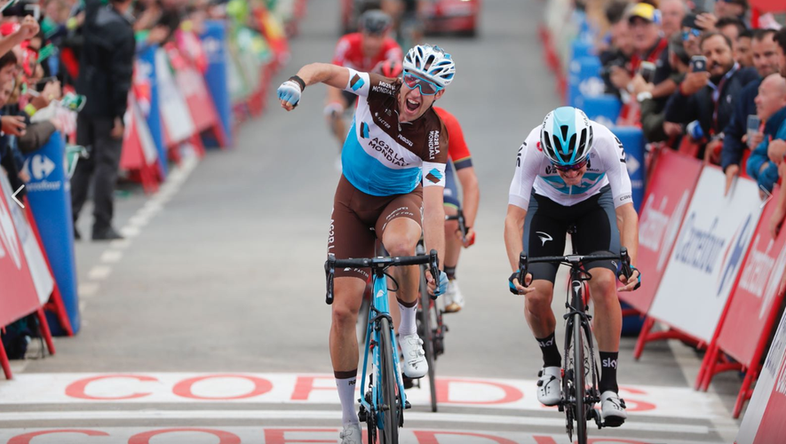 Alexandre Geniez remporte la 12e étape du Tour d'Espagne