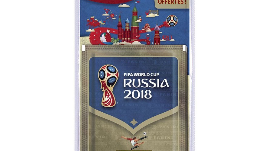 Pack Panini FIFA World Cup Russia 2018 blister de 11 + 2 pochettes