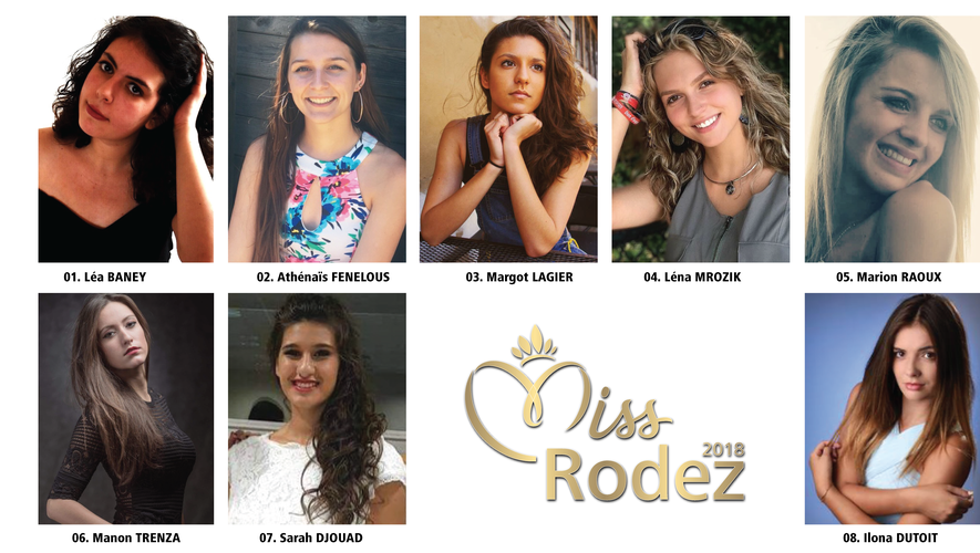 Miss Rodez : découvrez le portrait des 13 candidates