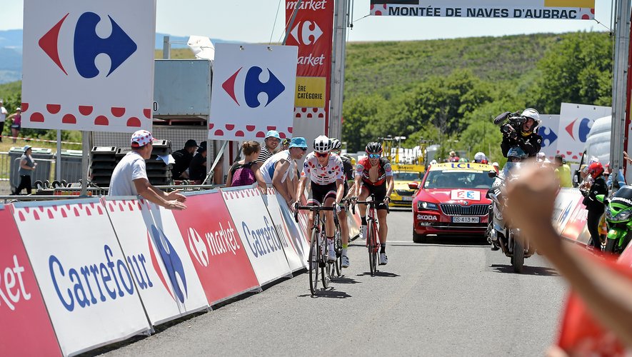 En 2017, le Tour de France avait déjà roulé sur les terres de l'Aubrac lors de l'étape entre Laissac et Mende. 