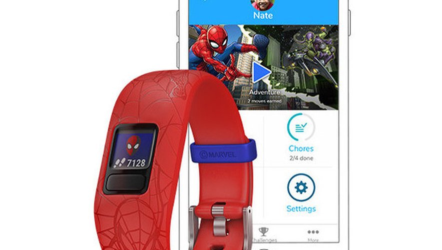 Garmin lance un bracelet d'activité Spider-Man pour les enfants