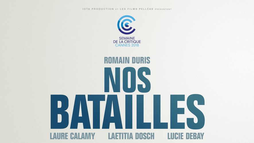 "Nos batailles" avec Romain Duris sort le 3 octobre au cinéma