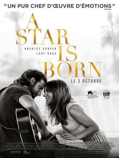 "A Star Is Born" marque la première réalisation de Bradley Cooper.