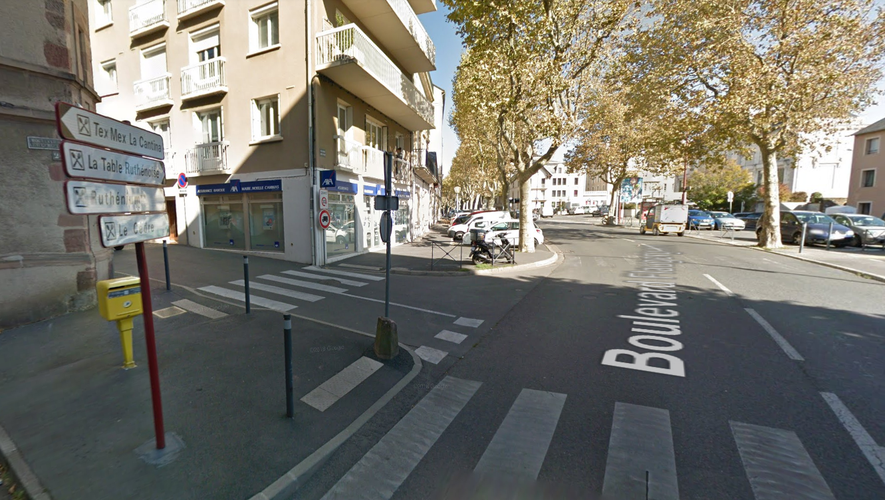 Les faits se sont produits boulevard Flaugergues, à Rodez.