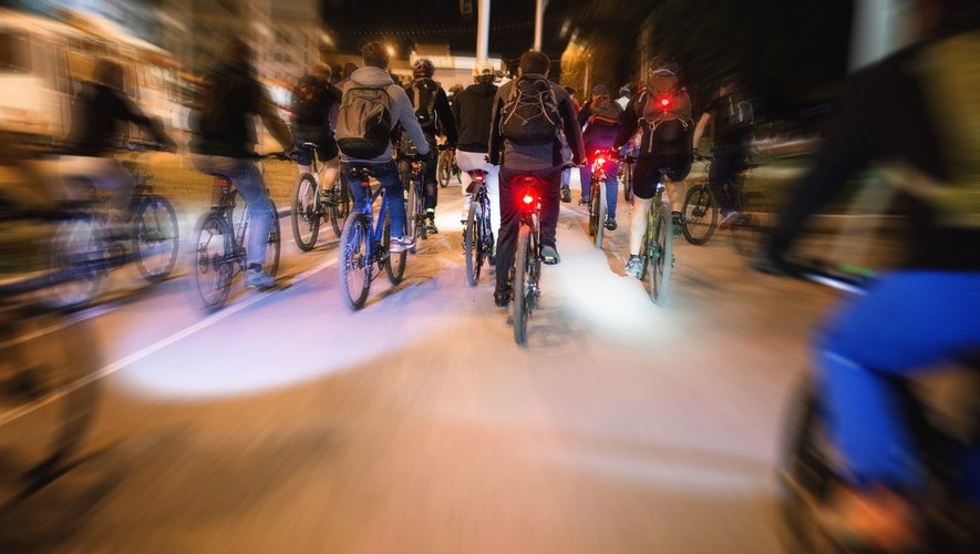 Sécurité routière : trop de vélos mal éclairés la nuit