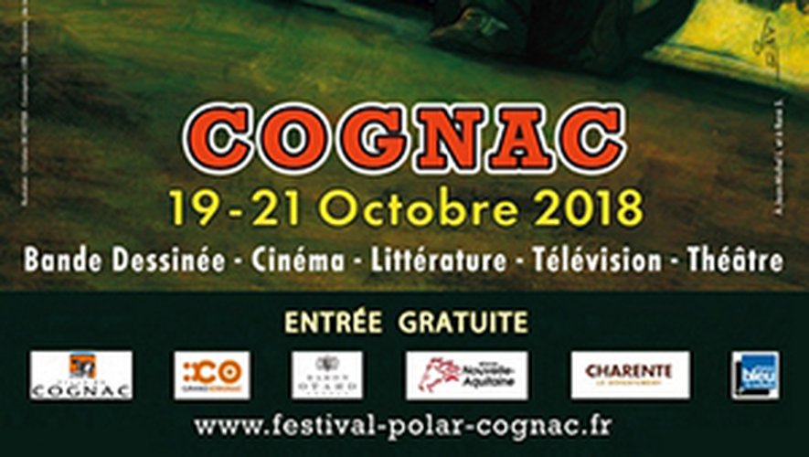 La 23e édition du festival Polar de Cognac se tiendra du 19 au 21 octobre