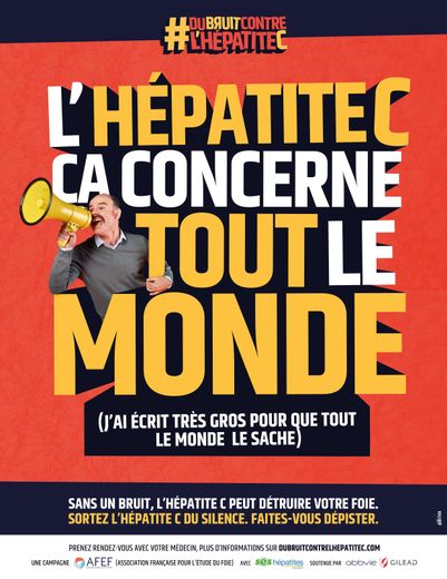 Campagne "Du bruit pour l'hépatite C"