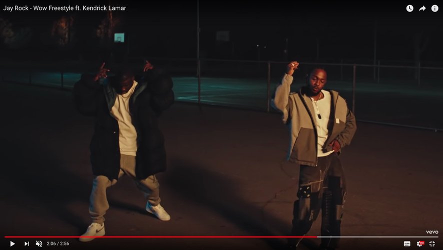 Extrait du clip "Wow Freestyle" de Jay Rock avec Kendrick Lamar